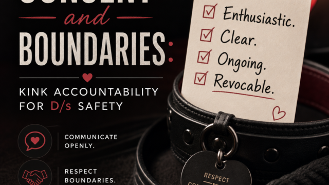 Consent and Boundaries in D/s Safety