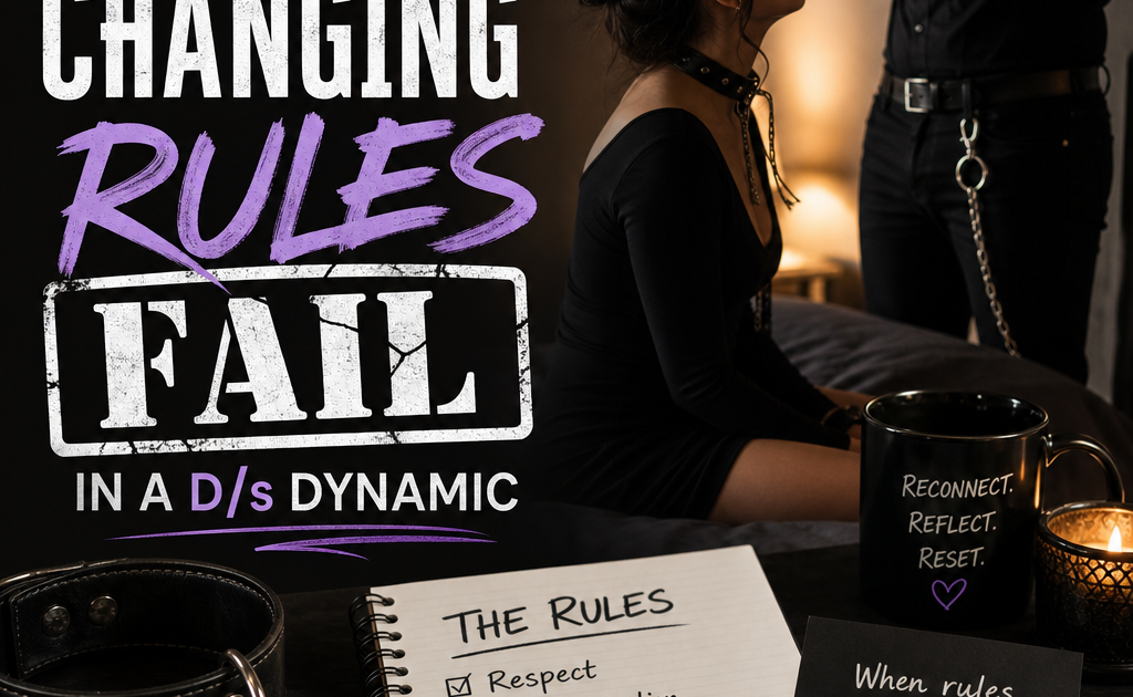 Changing Rules in a D/s Dynamic